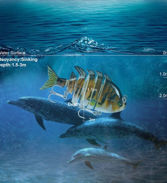 Swim Bait Six Sections Fishing Lures