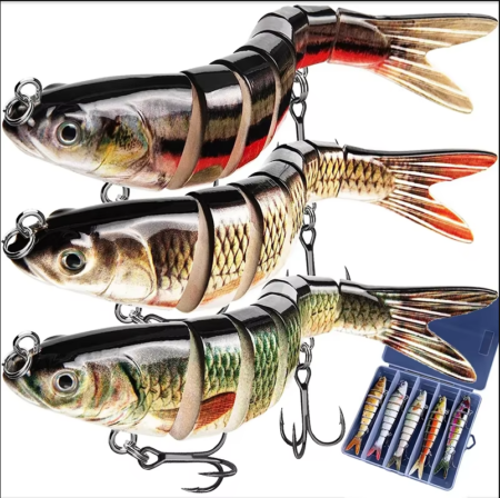 Swim Bait Six Sections Fishing Lures
