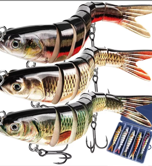 Swim Bait Six Sections Fishing Lures