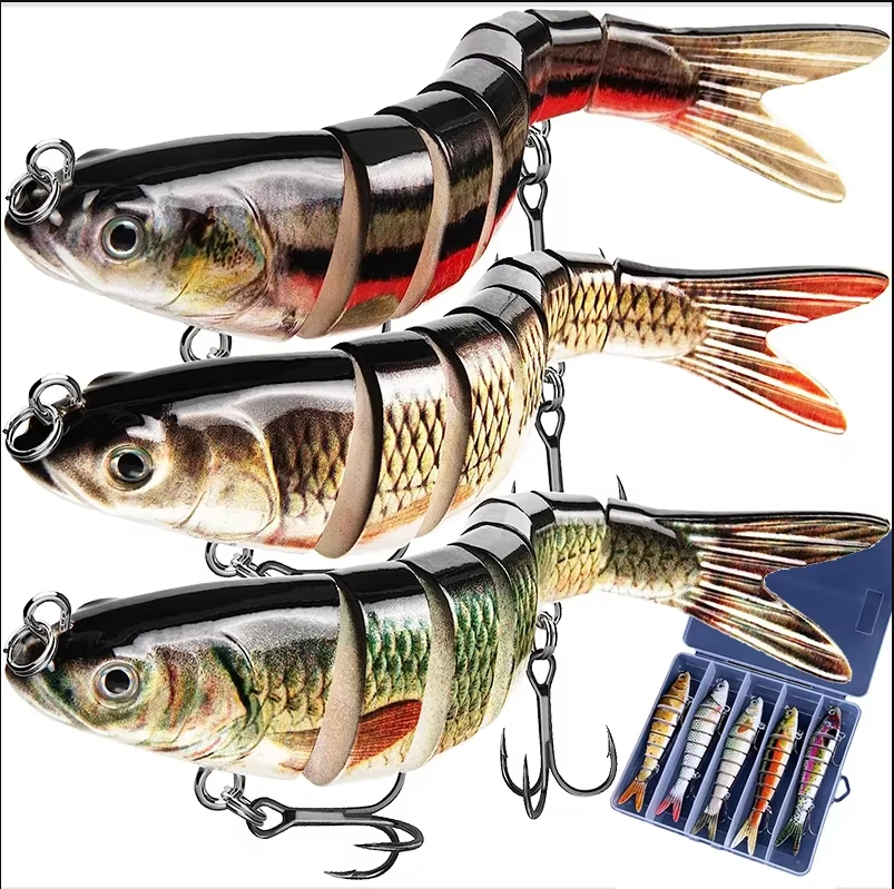 Swim Bait Six Sections Fishing Lures