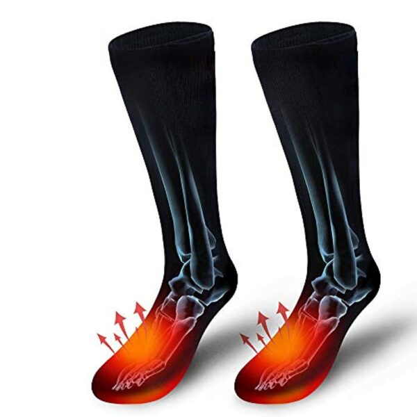Electric-Heating Socks Black