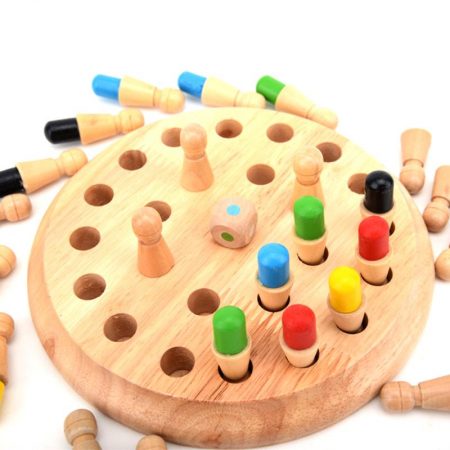 Wooden Memory Match Stick Chess