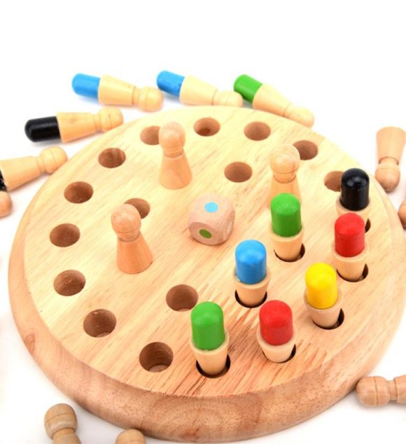 Wooden Memory Match Stick Chess