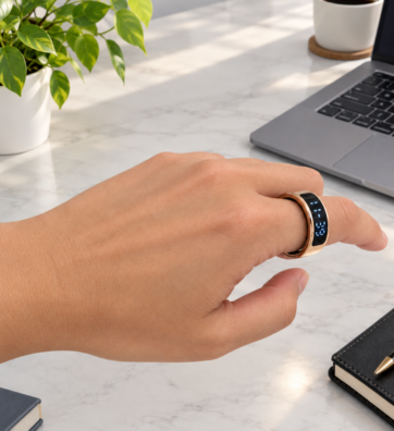 Smart Ring with Display Screen & Health Tracker - Keen Nature R11C
