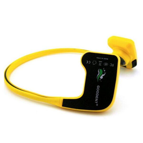 Winait Waterproof Bone Conduction Headset Digital Swimming mp3 Player Yellow