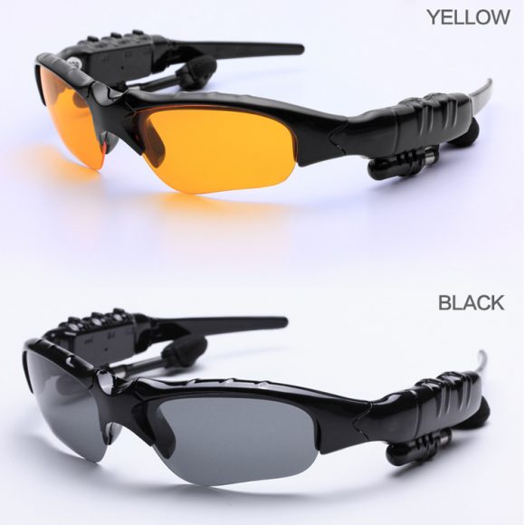 Sport Sunglasses Headset with Bluetooth Connectivity