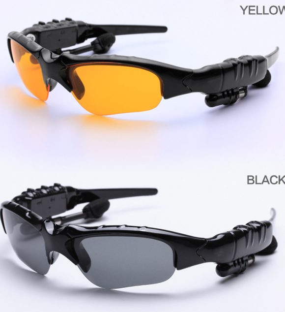 Sport Sunglasses Headset with Bluetooth Connectivity