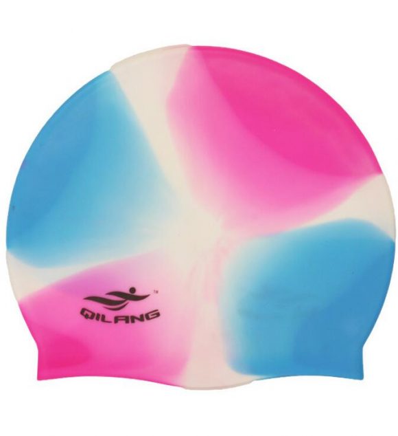 Unisex Colorful Silicone Swimming Cap