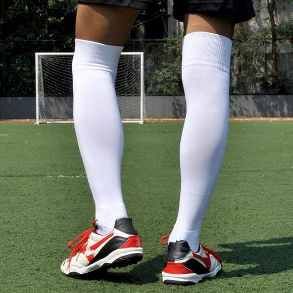 One Size Adult Long Soccer Socks