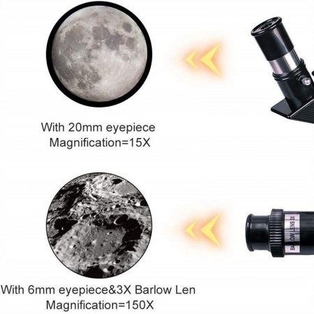 Terrestrial and Astronomical Telescope Monocular 150X