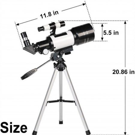 Terrestrial and Astronomical Telescope Monocular 150X