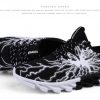 Sport Fashion Sneakers for Running Hiking Gym Black White