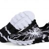 Sport Fashion Sneakers for Running Hiking Gym Black White Sole