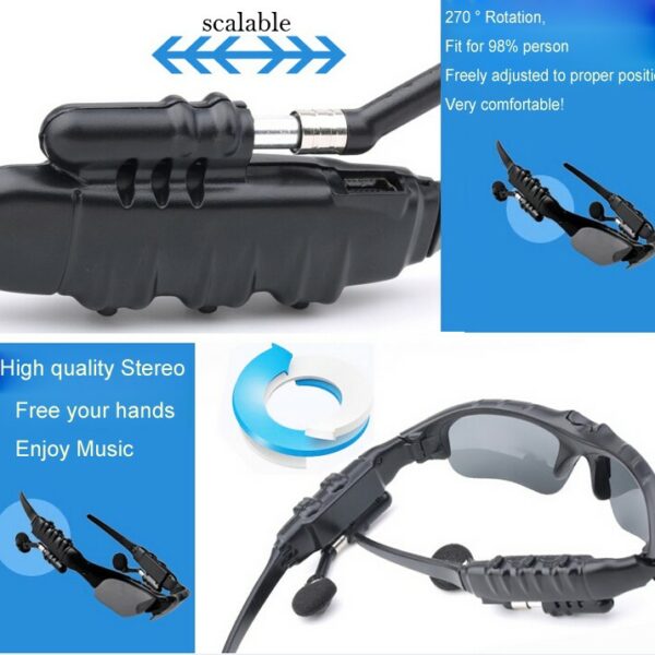 Sunglasses Headset BT 4.0 for Sport Drive HowTo