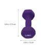 One Pair Exercise Dumbbells Frosted Dumbbells Lady Barbells Hand Bar For Yoga Fitness Size