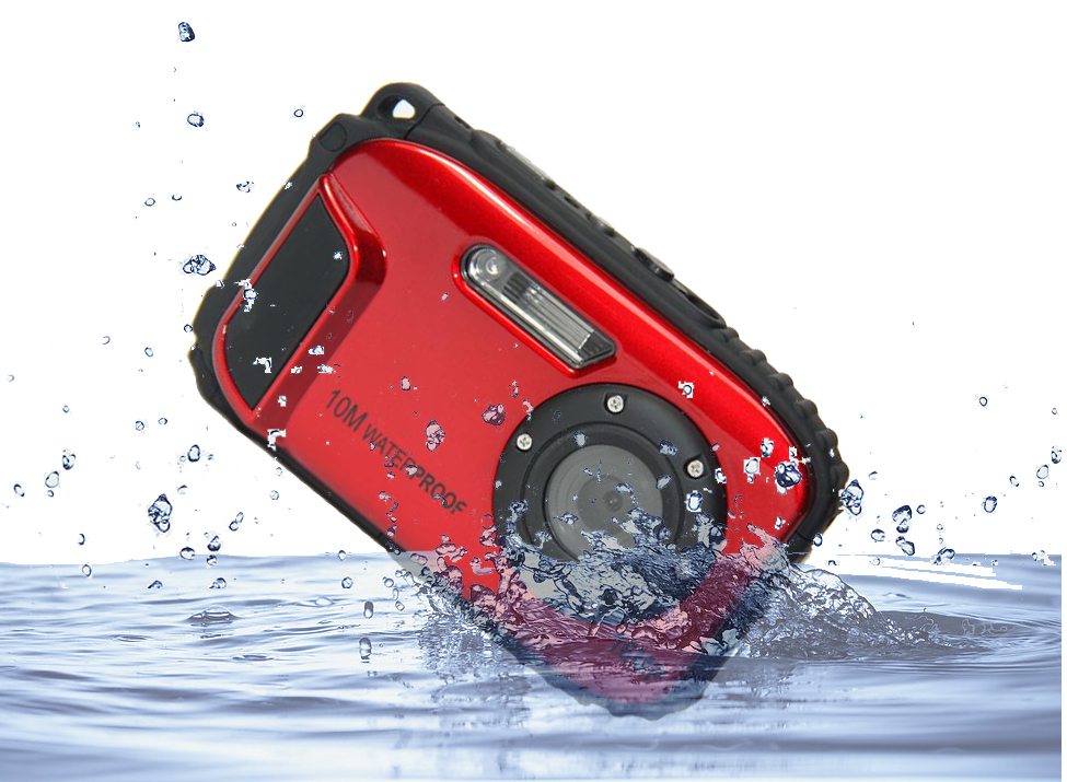 Winait 16MP waterproof digital sports swimming video camera