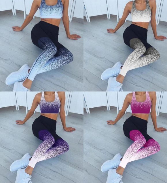 Women Gym Fitness Yoga Set