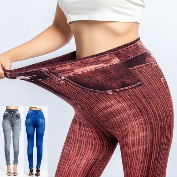 Fashion Jeans Looking Leggings