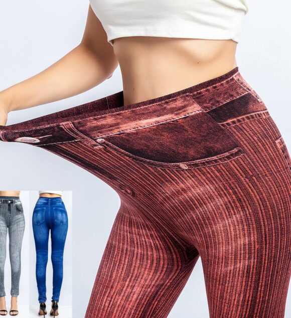 Fashion Jeans Looking Leggings