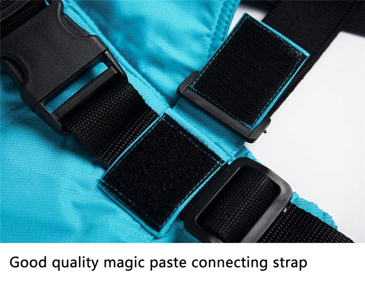 Ski Pants. Good quality magic paste connecting strap.