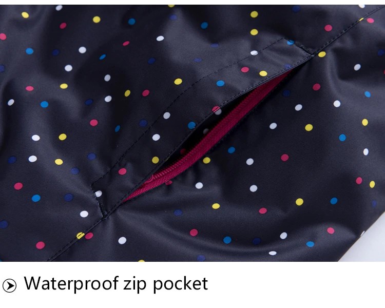 Waterproof Zip Pocket
