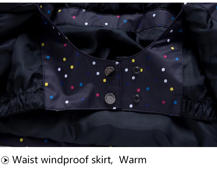 Waist Windproof Skirt, Warm
