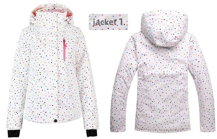 Ski Jacket White