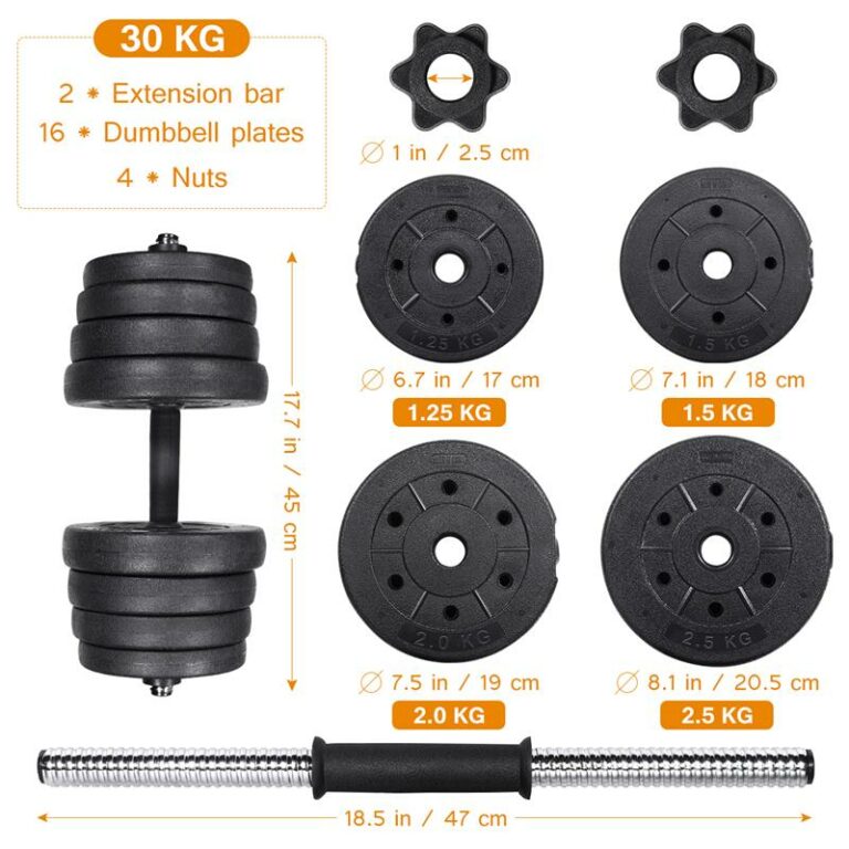 Dumbbell Set 30kg – Moriarty Store