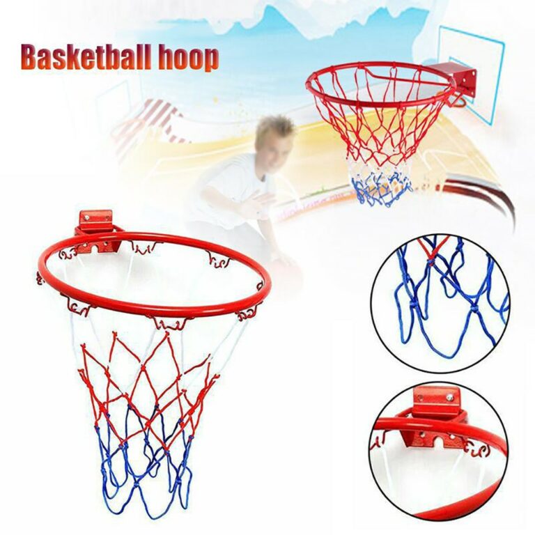 Steel Hanging Basketball Hoop and Net 32 cm Moriarty Store