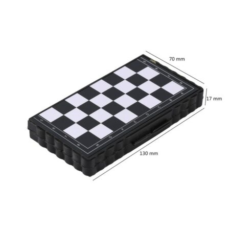 Mini Magnetic Plastic Chess Set