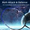 Badminton Racket Both Attack and Defence