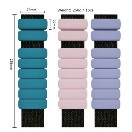 Silicone Yoga Pilates Weighted Bracelet