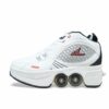 Walk Roller Skates Transformer Shoes White