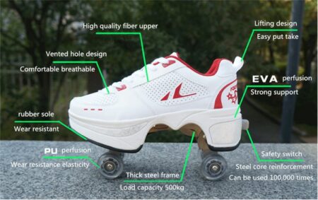 Walk Roller Skates Transformer