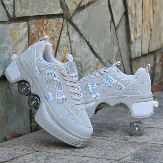 Roller Quad Shoes Gray