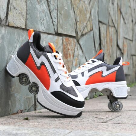 Quad Roller Skates Shoes Transformer