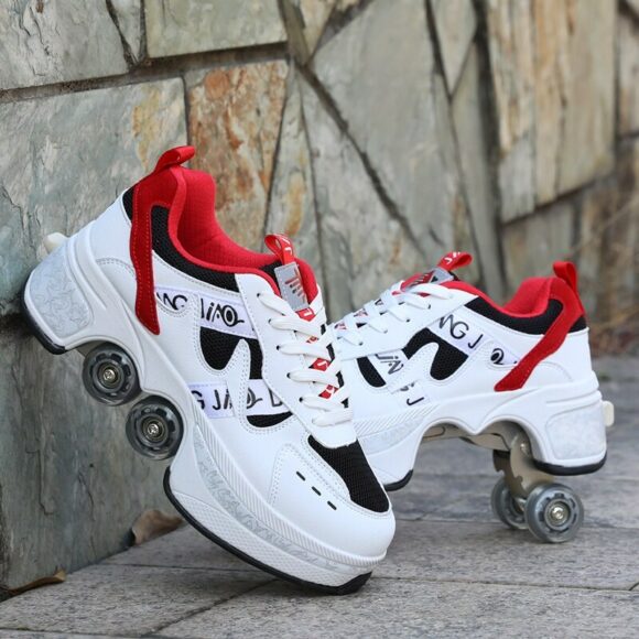 Quad Roller Skates Shoes Transformer