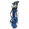 Men's Golf Club Iron Set with Stand Bag
