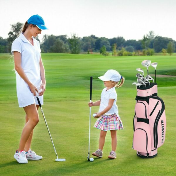 Womens Golf Club Iron Set with Stand Bag