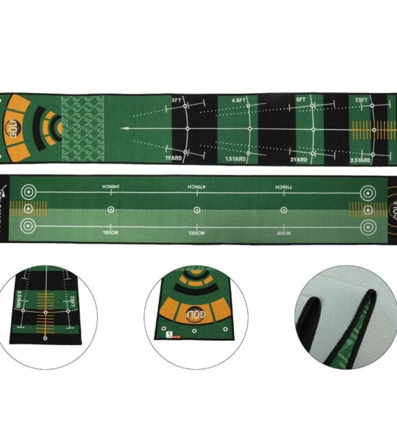 118 Inches Indoor Training Golf Putting Mat