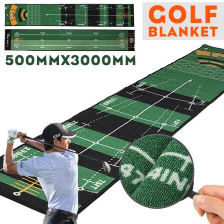 118 Inches Indoor Training Golf Putting Mat