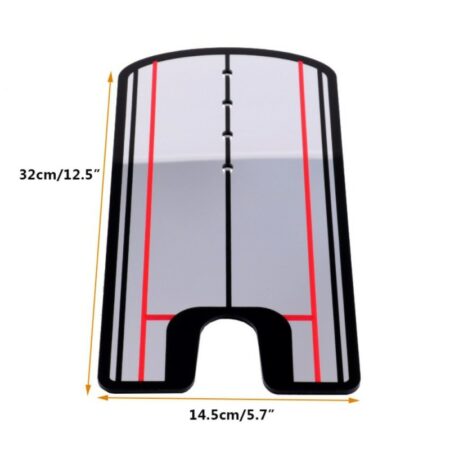 Golf Putting Mirror Alignment Training 12.5×5.7