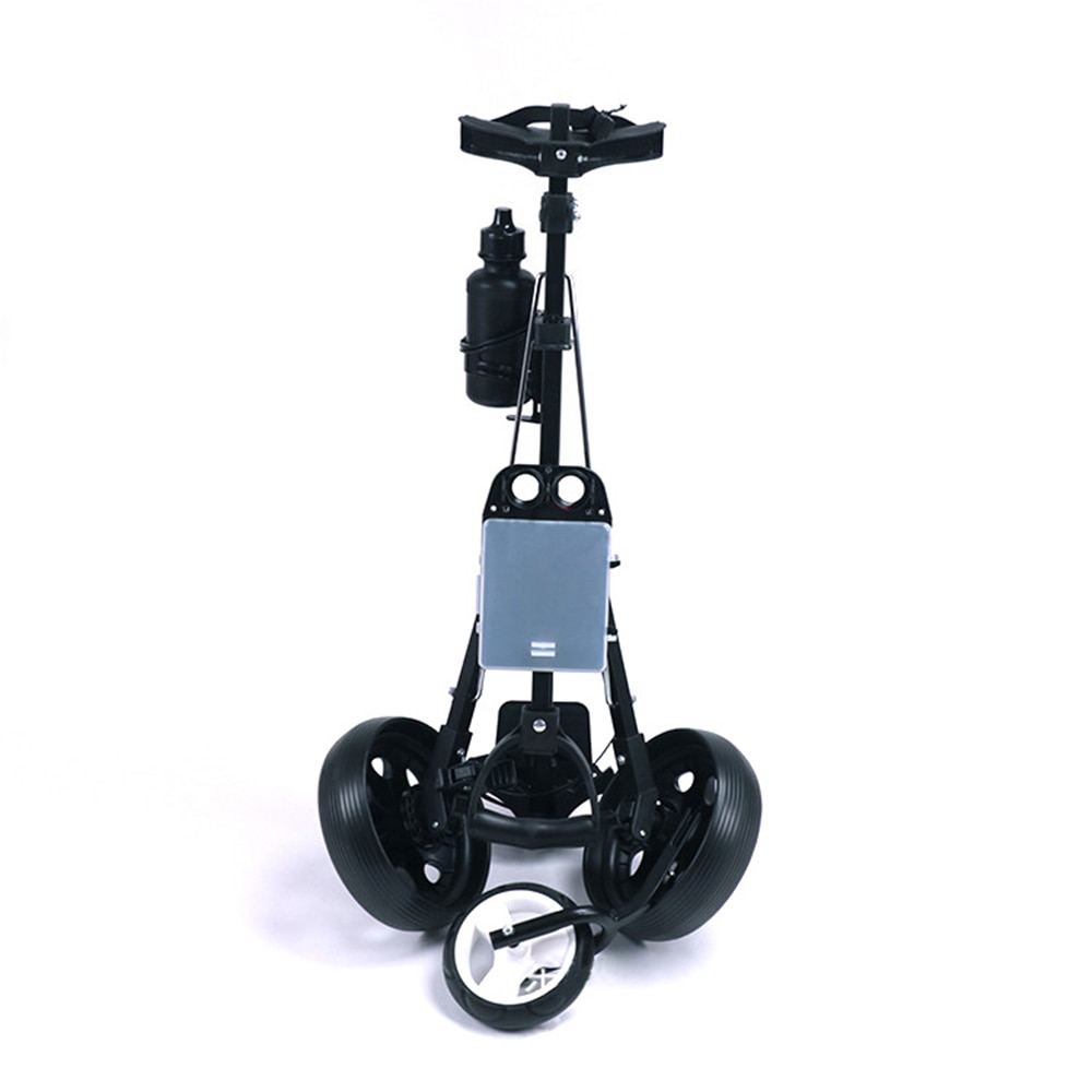 Golf trolley Professional Folding Golf Bag Trolley Outdoor Sports Multifunctional Range supplies foldable push pull golf cart