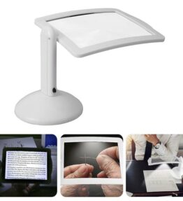 LED Reading Lamp with Magnifying Glass 3X