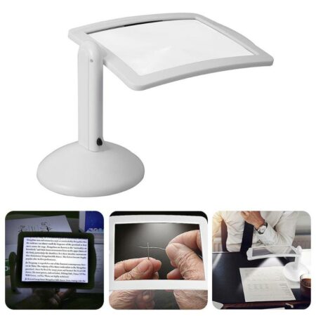 LED Reading Lamp with Magnifying Glass 3X