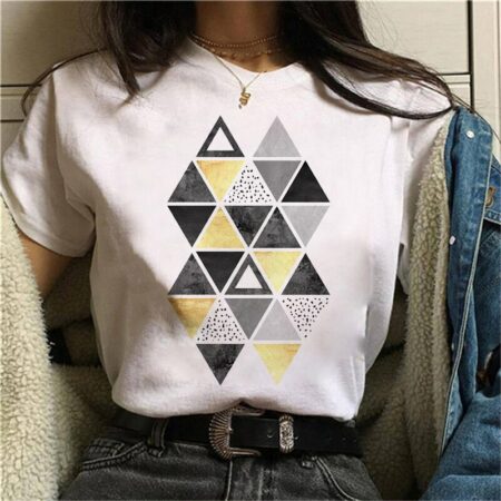 Geometry Printed T-Shirt