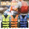 Life Jacket Fishing Swimming Outdoor Life Vest Kayak Boating For Adult Water Sport Vest Drifting Life Jacket Sailing Bearing