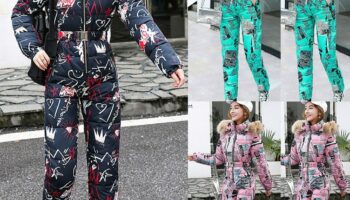 Snow Sports Hooded Jumpsuit