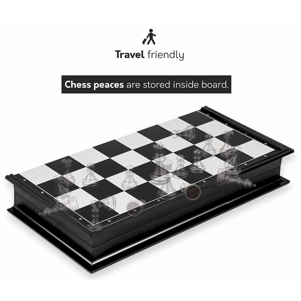 Medieval Chess Set With High Quality Chessboard 32 Gold Silver Chess Pieces Magnetic Board Game Chess Figure Sets Szachy Checker