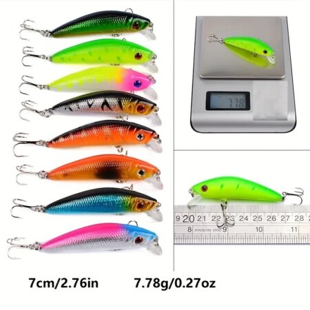 56 Pieces/Batch Multifunctional Bait Set with Hook, Crank Bait and Spinner – Great for Carp and Other Fish